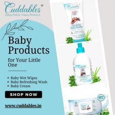 Presenting baby face cream from Cuddables give your baby the best moisturizer with our Cuddables baby face cream. Our baby face cream is made with natural ingredients neem and aloe vera and no added harsh chemicals. For more visit our website.
https://www.cuddables.in/products/moisturizing-baby-cream