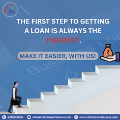 The first step to getting a loan is always the hardest. Let Chintamani Finlease Ltd. make it simple and stress-free for you.