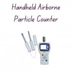 Labmate Handheld Airborne Particle Counter is ideal for clean room applications, featuring multi-channel capabilities to count particles of 0.3 µm, 0.5 µm, 1.0 µm, 2.0 µm, 3.0 µm, and 5.0 µm. Its audible alarm system with user-selectable limits ensures optimal air quality. Portable and lightweight, it includes standard data communication software for easy data transfer and analysis.