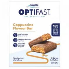 Optifast VLCD Bar Cappuccino 6 x 70g Pack