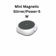 The Labnic Mini Magnetic Stirrer, designed with a low-profile and operating at speeds ranging from 350 to 1800 rpm, can stir up to 2 L (H2O). It boasts a strong magnetic field for efficient mixing, a large capacity ensuring uniform results, and utilizes a durable brushless motor.