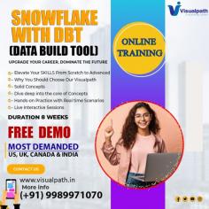 Snowflake Training in Ameerpet  - VisualPath offers the best Snowflake Online Training delivered by experienced experts. Our training courses are delivered globally, with daily recordings and presentations available. To book a free demo session, please call us at +91-9989971070.
Visit Blog: https://visualpathblogs.com/
whatsApp: https://www.whatsapp.com/catalog/917032290546/
Visit: https://visualpath.in/snowflake-online-training.html
