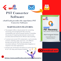 PST Converter Software

Specialized software is required to convert PST components, such as contacts, emails, and calendars, and to efficiently repair corrupted Outlook files. To begin with, use eSoftTools PST Converter Software to scan and retrieve data from corrupted or damaged PST files. These programs fix a number of problems so that you can access your Outlook data once more. Use conversion software that enables you to extract and move particular components, including emails, contacts, calendars, tasks, and more, when converting PST components. Data may be exported from this program into a variety of formats, including PST, EML, CSV, and others, making it simple to move data between platforms and apps.

https://www.esofttools.com/outlook-recovery/


