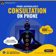 Bring the stars closer to you with our incredible offer: a free astrology consultation on phone! Are you seeking guidance on love, career, or your life's purpose? Our experienced astrologers are here to enlighten you, providing personalized insights and answers to your burning questions. Simply pick up your phone, dial our number, and embark on a cosmic journey of self-discovery. Let us help you unravel the mysteries of the universe and unlock the potential of your destiny today.

https://www.bestastrologerinindia.com/free-astrology-consultation-on-phone/