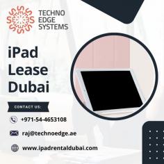 Leasing an iPad is ideal for short-term projects, budget constraints, or testing new technology without a long-term commitment. Techno Edge Systems LLC offers the most satisfactory services for iPad Lease Dubai. Contact us: +971-54-4653108 Visit us: https://www.ipadrentaldubai.com/ipad-rent-in-dubai/