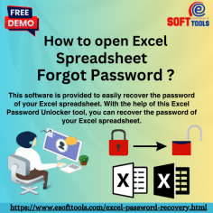 eSoftTools Excel Password Remover Software is the ideal answer if you need to swiftly open Excel Spreadsheet forgot password but are having trouble remembering the password. This trustworthy utility effectively deactivates the password security feature with a single click, meeting your needs. eSoftTools ensures complete support by offering solutions for contact recovery, data recovery, and other password recovery needs in addition to Excel worksheet password recovery. Because of the software's simplicity of use and short learning curve, even non-technical individuals can handle data securely and competently in no time.

More info - https://www.esofttools.com/blog/break-password-protection-from-a-protected-excel-sheet/