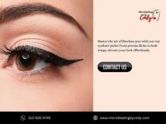 This procedure is known for providing remarkable makeup solutions that save time and money. Continuous, non-smudging, non-running permanent eyeliner that enhances your natural beauty. Permanent Eyeliner Service in Orange County, CA Book an appointment today.
