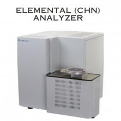 Labtron Elemental (CHN) Analyzer measures Carbon (0.02-150 mg), Hydrogen (0.1-12 mg), and Nitrogen (0.04-50 mg) in samples. With a 4-6 min analysis time and max temp of 1050°C, it features a dual-stage furnace, multiple detectors, blended gas analysis, IR CO2 monitor, and stackable auto-loader for reliable results.