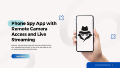 Discover our phone spy app with remote camera access and live streaming. Monitor in real-time and keep an eye on activity discreetly. #SpyApp #RemoteAccess #LiveStreaming #PhoneMonitoring #Security