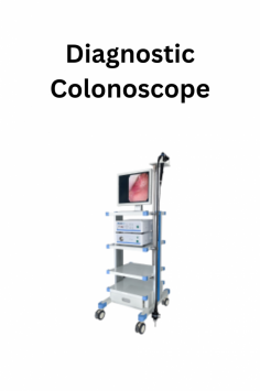 Medzer Diagnostic Colonoscope visualizes the interior of colon, providing high resolution image. It has a field view of 140° and depth of field is 3 to 100 mm. Cold light provides consistent illumination during endoscopic procedures. Designed with video processor to amplify the video signals from the endoscope.