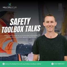 MultiplyMe's Safety Toolbox Talks provide quick, effective sessions to enhance workplace safety and awareness. Through regular discussions on best practices and protocols, we ensure a safer work environment for everyone.