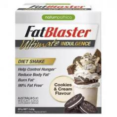 Naturopathica FatBlaster Ultimate Indulgence Diet Shake Cookies & Cream 7 x 33g