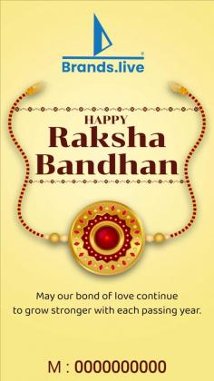 Make your Raksha Bandhan Insta Stories shine with Brands.live! Our collection of posters, banners, and customizable Insta Story templates is designed to help you celebrate this special occasion. Add a personal touch to your social media posts and spread the festive spirit with beautifully crafted designs.