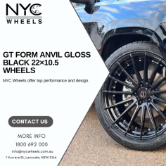 GT Form wheels from NYC Wheels offer premium performance and design