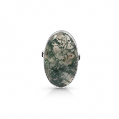 Statement Moss Agate Ring: A Natural Wonder

Welcome nature's beauty and elegance into your life with Sagacia's Statement Moss Agate Rings. These unique and one-of-a-kind jewelry pieces feature 100% genuine and real moss agate gemstones that are set in pure 925 sterling silver. The moss agates set in the rings showcase intricate patterns that remind the wearer of lush forests. As a gemstone that is renowned within the New Age Community for its grounding abilities and healing properties, the Moss Agate gemstone connects you with mother nature and heals the individual on a deep cellular level. These rings are handmade meticulously with diligence and precision and are crafted to make a bold statement. As you wear the Sagacia Statement Moss Agate ring, you will find people admiring it because of the natural organic beauty it possesses. And the best part is - these rings will look great on you no matter what the occasion is. So, invest in Sagacia's Statement Moss Agate Rings and let them impress everyone around you with their rustic charm.