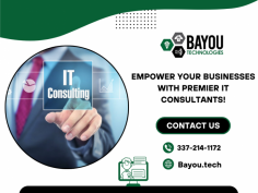 Drive Your Business Growth with Expert IT Consultants

We provide skilled business IT consultants for guidance to enhance your company's IT infrastructure. With a focus on efficiency and innovation, Bayou Technologies, LLC offers comprehensive services, including system integration, cybersecurity solutions, and strategic IT planning. For more details, contact us at 337-214-1172!
