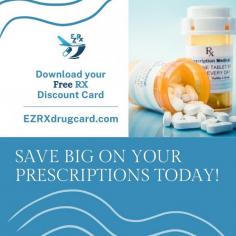 Save big on your prescription with the EZRX Drug Card download today, show it to your local pharmacy, and Save money on your prescription.

Visit:- www.ezrxdrugcard.com