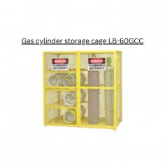 Gas cylinder storage cages are metal mesh made fire and corrosion resistant units. With magnets to close unlocked doors and heavy hinges for preventing doors from sagging, the cages are designed for safe storage of liquefied and compressed gas cylinders.

