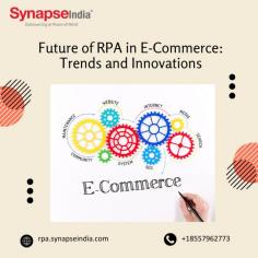 Transform your ecommerce business with our advanced RPA software solutions. Enhance efficiency, automate repetitive tasks, and boost customer satisfaction with our tailored RPA services for the ecommerce industry. Experience seamless integration and superior performance today.