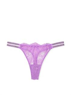Shop Double Shine Strap Lace Thong Panty at ₹999/- from Victoria's Secret India.
Avail at best deals & discount on variety of women's thong underwear online in India. 

