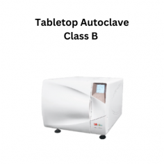 Labmate Tabletop Autoclave Class B  is a compact, digitally controlled autoclave providing a high standard of reliable and cost-effective sterilization for solid and liquid samples. It features an 18L open-type water tank and operates within a sterilizing temperature range of 105°C to 138°C.
