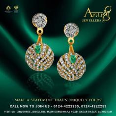 Elevate your style with our designer earrings, where every curve and sparkle tells a story of elegance and sophistication.
Call us now at - 0124-4222235, 0124-4222253, 9999243321
Visit the showroom to discover more collection!
Stay connected with Anushree Jewellers and explore the range of the chains options.
Address - Main Gurudwara Road, Sadar Bazar, Gurugram