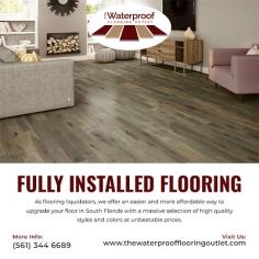 The Waterproof Flooring Outlet offers high-quality, water-resistant flooring solutions to fit any style and budget. Our knowledgeable staff is here to assist you. Explore leading flooring stores near me and find the perfect flooring today.  For more details visit us at https://www.thewaterproofflooringoutlet.com/ or contact us at 561-344-6689, Address:- 6671-B Lake Worth Road, Lake Worth, FL, 33467 #TheWaterproofFlooringOutlet #FlooringStoresNearMe #LaminateVinylFloors #LaminateFlooringInstallation #LakeWorth #FL.