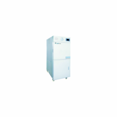 Labtron Horizontal Autoclave is a PLC-controlled, fully automatic vacuum sterilizer with a 60-L capacity, designed for up to 150°C and 0.26 MPa pressure. It features a 105–136°C sterilization range, automatic pulsation, temperature rise, sterilization, and drying processes.
