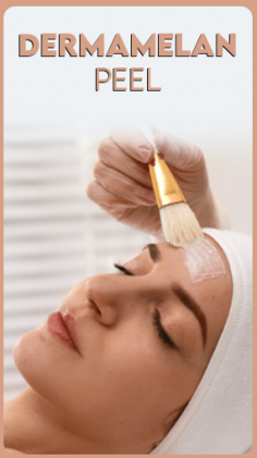 Dermamelan Peel at Halcyon Medispa is a powerful treatment designed to target pigmentation and uneven skin tone. This intensive peel works to lighten dark spots and improve overall skin clarity. With its advanced formulation, it promotes a brighter, more even complexion while reducing the appearance of hyperpigmentation effectively.