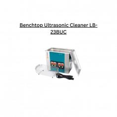 Benchtop Ultrasonic Cleaner  is a robust tanked structure with a capacity of 3.2 L. It sweeps the ultrasonic frequency of 40 kHz which creates waves in the tank water in order to clean out lab wares and apparatus. It is equipped with a digital display and a thermostat that provides a maximum temperature of 80°C.

