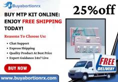 Get MTP Kit online with free shipping for a safe and effective unplanned pregnancy solution. Our online service ensures safe, secure, and discreet delivery to your doorstep. Trusted and reliable, we prioritize your privacy and convenience. Order now for fast and discreet shipping.

Visit Now: https://www.buyabortionrx.com/mtp-kit

