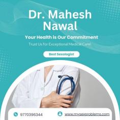 Dr. Mahesh Nawal is a leading expert in intimate health in Indore, known for his compassionate and effective care. With extensive experience, he creates a welcoming environment for patients to discuss their concerns. Dr. Nawal also engages in community education through workshops and seminars, making him a trusted and respected figure in his field.
