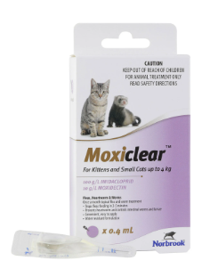 "Moxiclear Fleas & Worm Spot-On Solution For Cats | VetSupply

Moxiclear for Cats is indicated for the treatment of fleas, intestinal worms, lungworms, ear mites and prevention of heartworms. The fast acting formula stops fleas from feeding within 3-5 minutes. It kills adult and larval fleas within 20 minutes.

For More information visit: www.vetsupply.com.au
Place order directly on call: 1300838787"