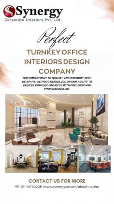 Creating an efficient and aesthetically pleasing office space can be challenging. Our turnkey office interiors design company specializes in transforming workspaces to meet the unique needs of each client.

Website: https://www.synergyce.com/about-us.php 

