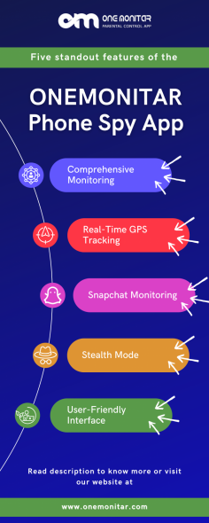 Discover the ultimate in phone monitoring with ONEMONITAR:

1. Comprehensive Monitoring: Track calls, messages, social media, and more.

2. Real-Time GPS Tracking: Pinpoint device locations instantly.

3. Snapchat Monitoring: Keep an eye on Snapchat activities.

4. Stealth Mode: Operates discreetly in the background.

5. User-Friendly Interface: Easy to use, even for beginners.

For more details, contact us at +91 9811 004 008 or email contact@onemonitar.com.

PhoneSpyApp
#ONEMONITAR
#MobileMonitoring
#GPSTracking
#SnapchatMonitor
#SpyAppFeatures
#ParentalControl
#TechSecurity
#StealthMonitoring
#UserFriendlyTech
