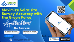 Experience unparalleled precision in your solar site surveys with the Green Force app. Transform your solar installations with Green Force. Enjoy streamlined surveys, quality reports, and 24/7 assistance. Our state-of-the-art technology ensures accurate data collection, reducing errors and streamlining the survey process. Optimize workforce deployment and accelerate project timelines with real-time tracking and intuitive dashboard management. Get started today on Google Play and the App Store.
Visit Us: https://www.green-force.co
Contact On: 1800 808 6230
Email: info@green-force.co
