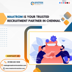 Recruitment agencies in  Chennai