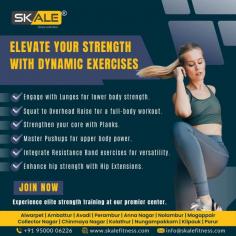 Skale Fitness is a top choice for a ladies' gym in Tamil Nadu, offering a supportive and empowering environment for women of all fitness levels. Located in Anna Nagar, Chennai, Skale Fitness provides state-of-the-art equipment, personalized training programs, and group classes designed to meet diverse fitness goals. The gym prioritizes cleanliness, hygiene, and safety, ensuring a comfortable workout experience. With certified trainers and a welcoming atmosphere, Skale Fitness is dedicated to helping women achieve their health and fitness aspirations. For more details visit https://skalefitness.com/best-ladies-gym-in-tamil-nadu/