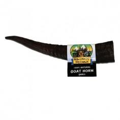 High Country Dog Chews Goat Horn: Horns are rich in keratin for a healthy coat and regular chewing helps to promote better dental health by scraping plaque from the surface of the teeth.
