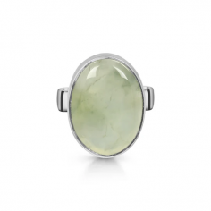 Statement Prehnite Ring: Melding Earth's Essence with Timeless Elegance


Explore the soothing and tranquil beauty of Sagacia's Statement Prehnite Rings. These exquisite rings that feature 100% authentic and genuine prehnite gemstones set in pure 925 sterling silver tend to radiate soft green hues. As you wear the ring, you will find the soft green hues of prehnite evoking a sense of relief and bringing in peace of mind. Also known within the crystal healer community as the stone of unconditional love, prehnite gemstones are claimed to enhance the wearer's intuitive powers and they also bring in emotional healing. Handcrafted with immense care and precision, these one-of-a-kind rings are designed to create a bold statement, capturing the audience's attention with their serene and gentle appearance.