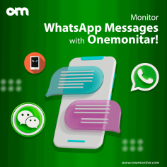 Stay in the loop with ONEMONITAR! Easily monitor WhatsApp messages and more. Get the peace of mind you deserve.


