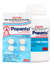 "Popantel is a widely used worm control oral treatment. Highly effective in treating various intestinal worms in canines, Popantel further prevents re-infestation. It kills and controls hookworms, roundworms, whipworms and tapeworms including Hydatid tapeworms.

For More information visit: www.vetsupply.com.au
Place order directly on call: 1300838787"