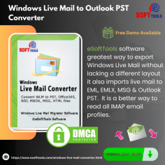  
eSoftTools Windows Live Mail to Outlook PST Converter


 If you’re struggling to save your Windows Live Mail emails to local storage in a different file format, the eSoftTools Windows Live Mail Converter tool offers a highly efficient solution. This tool allows for seamless conversion of Windows Live Mail mailboxes, ensuring that no data is lost. It can export entire mailbox folders or specific subfolders from WLM files, making it easy to manage and organize your email data in various formats. With its reliable performance and ease of use, this tool is ideal for efficiently converting and preserving your emails.


Website:- https://www.esofttools.com/windows-live-mail-converter.html
 