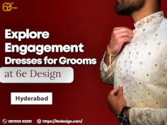 Discover the perfect engagement dress for grooms at 6E Design in Hyderabad. Explore our exclusive collection of elegant and contemporary outfits tailored to make you look dashing on your special day. Whether you prefer traditional sherwanis, modern suits, or fusion ensembles, find the ideal attire that reflects your style and sophistication. Visit our showroom in Hyderabad or explore online to find the attire that complements your personality and makes your engagement memorable.
https://maps.app.goo.gl/UoCxEewsy715DFZj6