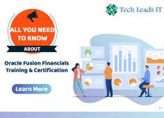 Tech Leads IT offers a comprehensive Oracle Fusion Financials Training program designed to provide participants with the essential skills and knowledge required to manage financial operations using Oracle Fusion Financials. This training covers key areas of financial management including general ledger, accounts payable, accounts receivable, asset management, and financial reporting