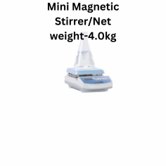 Labnic Stirrer utilizes a microprocessor controller with a timing function and boasts a large LCD screen for simultaneous display of multiple data points. Operating between 200 and 1800 rpm with 50W input power, it offers free-step speed adjustment, an aluminum alloy working plate,  and an over-temperature alarm with automatic shutdown at 470 °C.