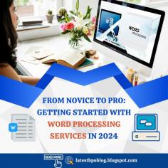The blog here describes the amazing features of Word documents can be utilized to create seamless data management while you focus on your core operations. Expert data processors can provide you with impeccable results of word processing solutions that cater to all your personalized needs.

To know more-
 https://latestbpoblog.blogspot.com/2024/07/from-novice-to-pro-getting-started-with-word-processing-services-in-2024.html