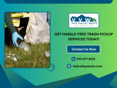 Keep Your Neighborhood Clean with Our Trash Pickup Service!

We provide efficient waste pickup services for residential and commercial clients. Our service includes regular pickups, bulk waste removal along with recycling solutions. Vail Valley Waste team is equipped to handle it all, keeping your environment neat and clutter-free. Contact us at 970-977-9228 for more details.