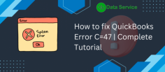 Learn how to resolve QuickBooks Error C=47, caused by data corruption or damaged files. Follow our step-by-step guide to fix and prevent this error.