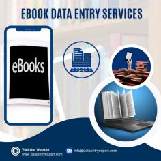 eBook Data Entry Services are designed by numerous companies to help businesses accelerate publication, and manage reports, files, articles, and social media content in a better way. You can streamline your online product distribution to customers, partners, and employees with Data Entry Expert services. It is useful to broaden sales and marketing capabilities with tailored data entry for the e-book domain. With the expediency and multi-channel eBook data entry formatting options, publishers and companies can broaden their reach.